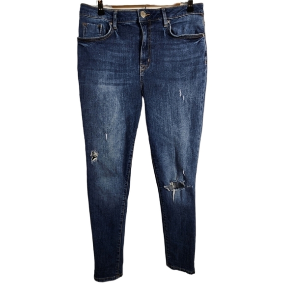 Urban Outfitters BDG High Rise Skinny Jeans Distressed, Size 32 - Picture 1 of 14